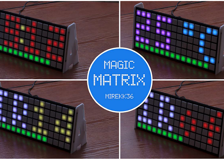 Magic Matrix. Magicznie kolorowy wyświetlacz (1)