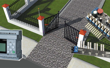 Sterownik bramy wjazdowej na LOGO! 8