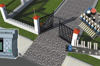 Sterownik bramy wjazdowej na LOGO! 8