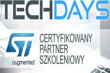 TECHDAYS.pl certyfikowanym partnerem szkoleniowym STMicroelectronics