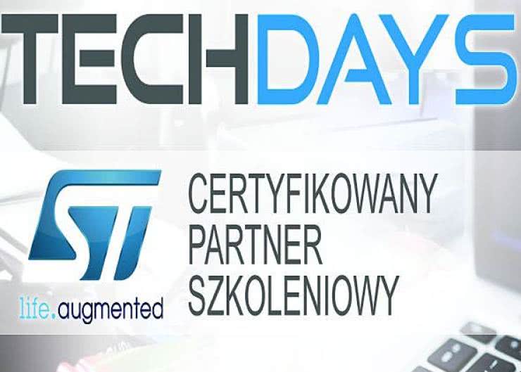 TECHDAYS.pl certyfikowanym partnerem szkoleniowym STMicroelectronics