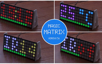 Magic Matrix (2). Budowa sterownika magicznie kolorowego wyświetlacza