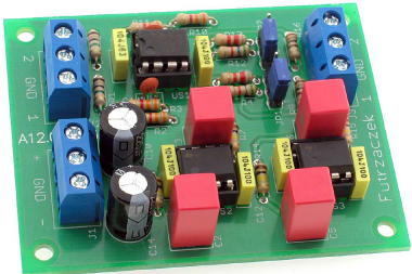 Przedwzmacniacz z eliminowaniem składowej stałej