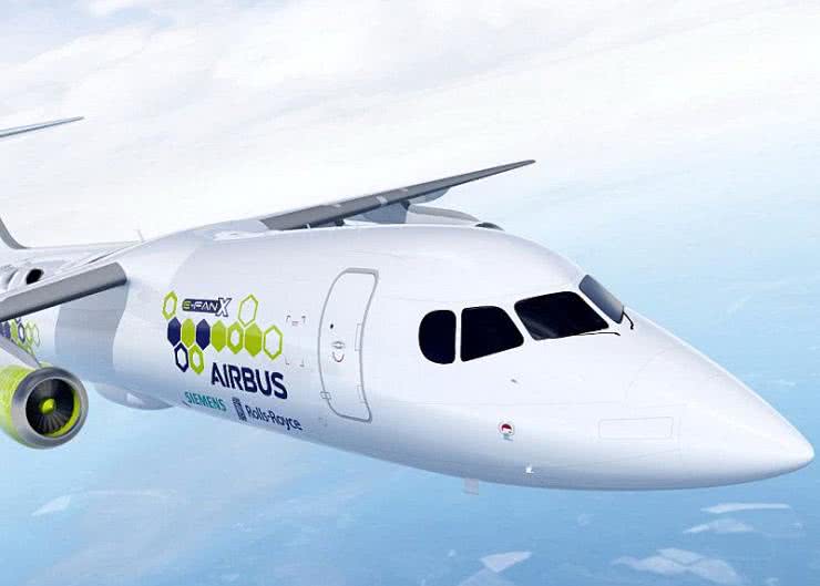 Airbus, Rolls-Royce i Siemens zbudują hybrydowo-elektryczny demonstrator lotu E-Fan X