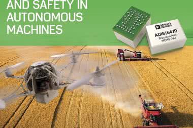 ADIS16470, ADIS16475 i ADIS16477 - 3-osiowe IMU do urządzeń nawigacyjnych i bezpieczeństwa