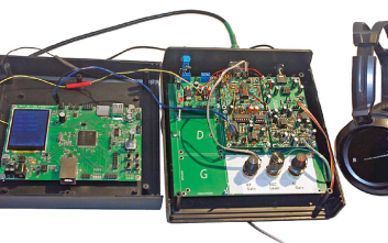 Modułowy odbiornik nasłuchowy na pasma 80 m i 40 m "Dosia" (4). Moduł wzmacniacza z ARW