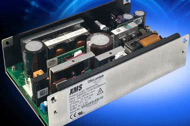 XMS500 - medyczny zasilacz TDK-Lambda wymagający niewielkiego przepływu powietrza. 