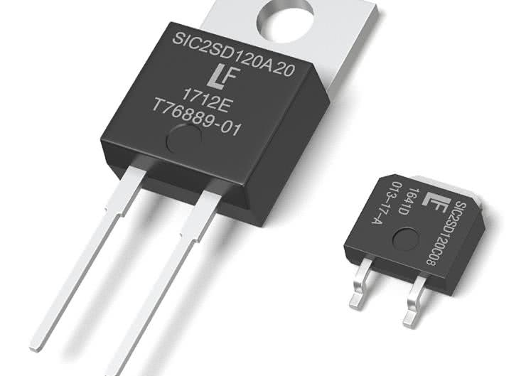 LSIC2SD120Axx - 1200-woltowe diody Schottky