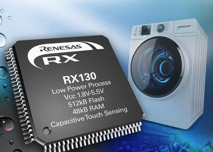 RX130 - mikrokontrolery do urządzeń z interfejsem dotykowym