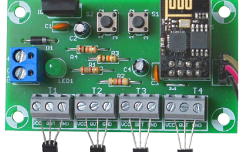 4-kanałowy termometr z interfejsem Wi-Fi