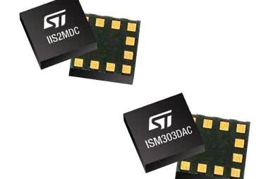 IIS2MDC i ISM303DAC - 3-osiowe magnetometry przemysłowe