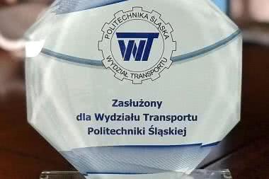 Alstom Konstal otrzymał wyróżnienie "Zasłużony dla Wydziału Transportu Politechniki Śląskiej"
