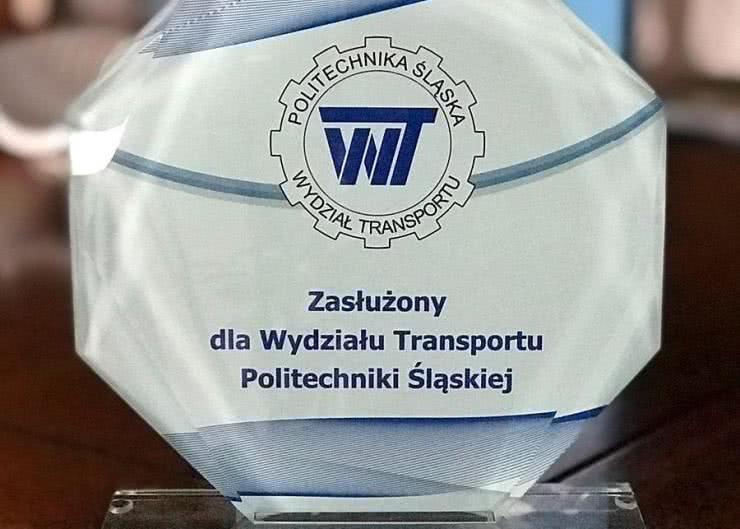 Alstom Konstal otrzymał wyróżnienie "Zasłużony dla Wydziału Transportu Politechniki Śląskiej"