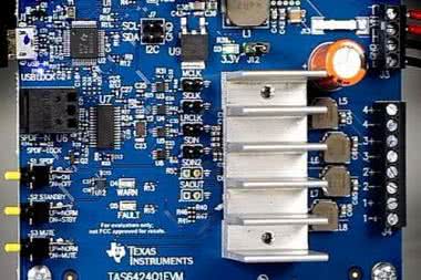 TAS5414C-Q1 i TAS5424C-Q1 - 4-kanałowe wzmacniacze audio o mocy 28 W/kanał