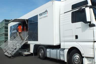 Connected Hydraulics Beyond Limits - objazdowa wystawa Bosch Rexroth