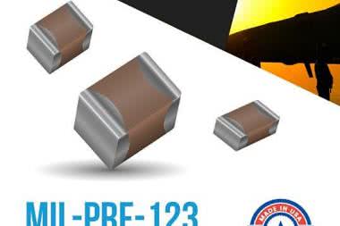 M123 - kondensatory MLCC spełniające wymagania MIL-PRF-123