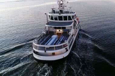 Zdalnie sterowany prom ze stoczni w Gdyni pomyślnie przeszedł testy