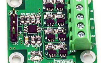 Miniaturowy driver LED RGBW z interfejsem I²C