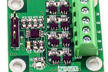Miniaturowy driver LED RGBW z interfejsem I²C