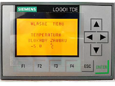 LOGO! 8. Personalizowane menu w LOGO! TDE