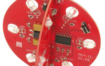 Animowana bombka LED 3D