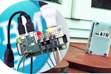 Laserowy, bezprzewodowy sensor smogu dla Raspberry Pi