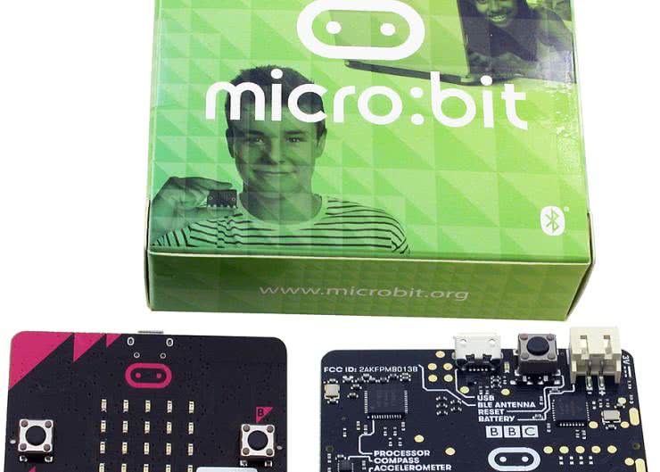 Micro:bit BBC - moduł edukacyjny, Cortex M0, akcelerometr, Bluetooth, LED 5×5  - ROZDANE