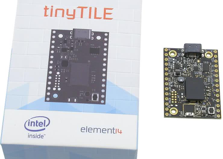 tinyTILE - zestaw rozwojowy firmy Intel