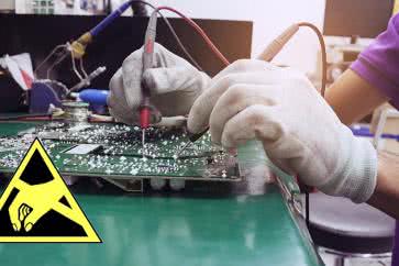 Ochrona podzespołów elektronicznych i maszyn przed wyładowaniami elektrostatycznymi