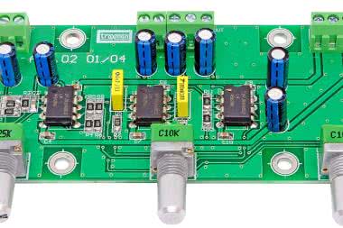 Band splitter - Trójdrożna aktywna zwrotnica audio