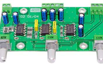 Band splitter - Trójdrożna aktywna zwrotnica audio