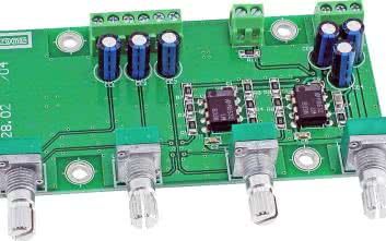 Trzykanałowy sumator/mikser audio