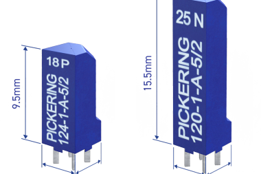 Najmniejsze na rynku przekaźniki kontraktonowe w obudowach o powierzchni 4×4 mm