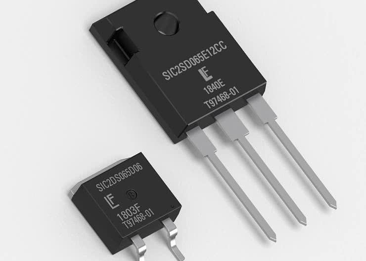 650-woltowe diody Schottky´ego SiC o prądach przewodzenia do 40 A
