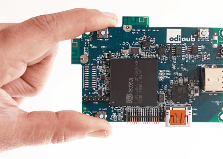 Odinub - komputer jednopłytkowy, będący platformą rozwojową dla systemów IoT