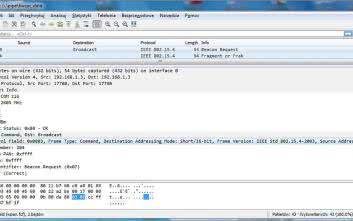 Systemy dla Internetu Rzeczy (14). Podglądanie ruchu w sieci radiowej z protokołem IEEE 802.15.4