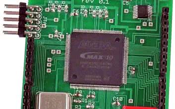 Rysino – płytka ewaluacyjna z FPGA Intel MAX10