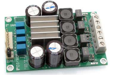Wzmacniacz audio klasy D o mocy do 2×50 W