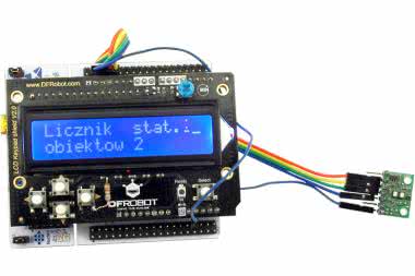 VL53L1X - laserowy sensor. Czujnik odległości działający w technologii lidar