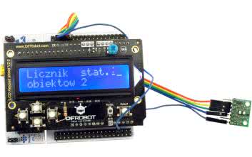 VL53L1X - laserowy sensor. Czujnik odległości działający w technologii lidar