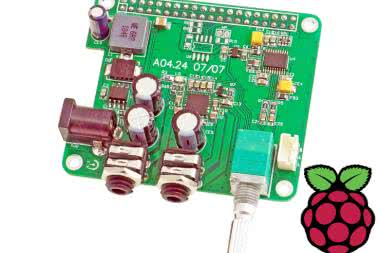 Przetwornik DAC z końcówką mocy dla Raspberry Pi