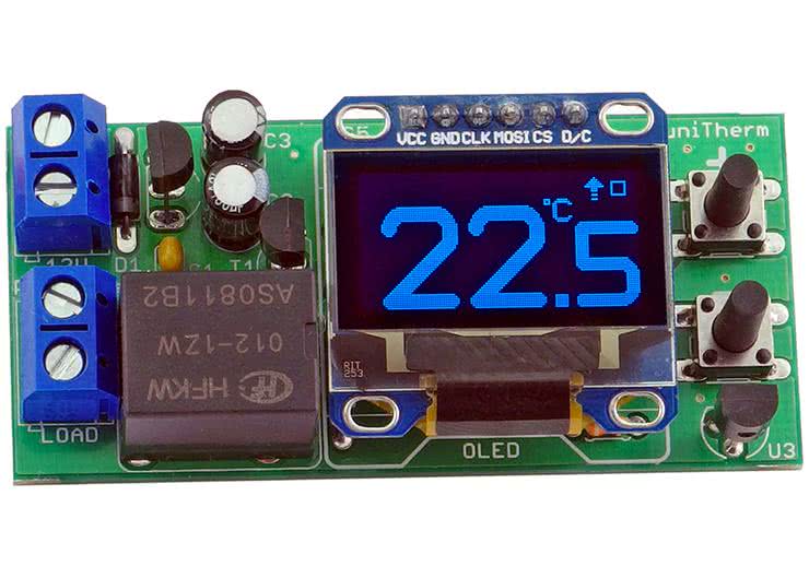 uniTherm - termostat z wyświetlaczem OLED
