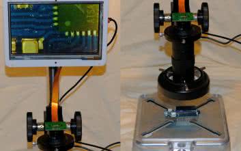 Mikroskop warsztatowy na bazie Raspberry Zero