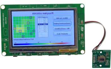 Prosta kamera termowizyjna na bazie matrycy IR typu AMG88xx