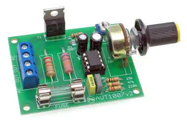 Regulator obrotów silnika elektrycznego, AVT1007