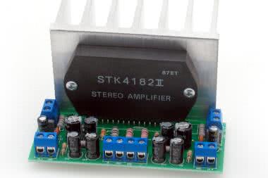 Wzmacniacz mocy 2x45W z STK4182, AVT1594