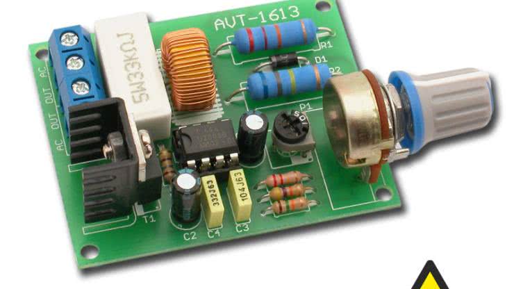Regulator obrotów wentylatora 230V, AVT1613