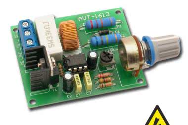 Regulator obrotów wentylatora 230V, AVT1613