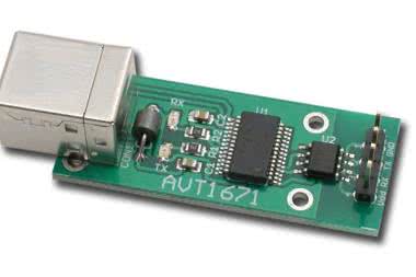 Konwerter USB - RS232 z separacją galwaniczną, AVT1671