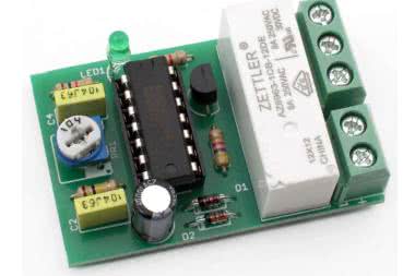 Regulowany włącznik opóźniający, AVT1710